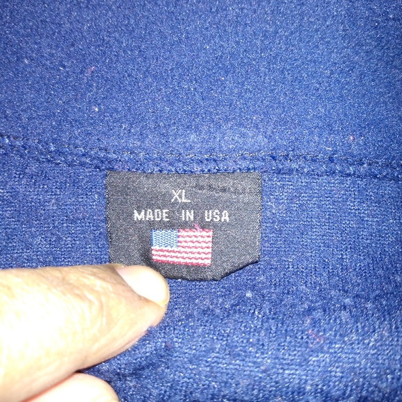 VTG 90s USA Olympics Jacket Men’s Fleece Full Zip Sweater - Picture 5 of 7